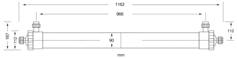 UF90/4046 Dimensions
