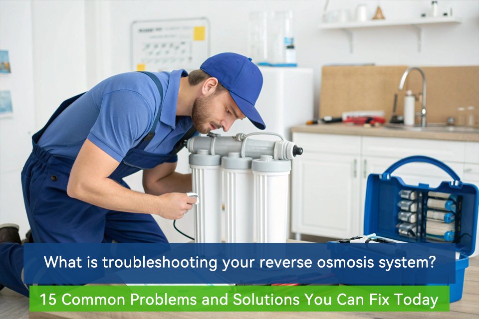 What is troubleshooting your reverse osmosis system?