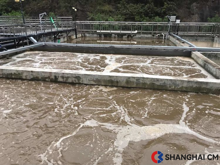 leachate treatment process flow