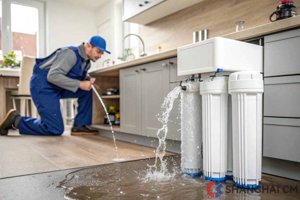 (RO drain line problems solutions)RO system drain line troubleshooting and repair