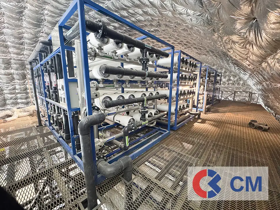Airport Wastewater Reuse System | 400 m³/h NF + RO Plant Case Study (Russia)